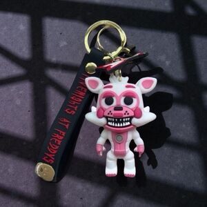 Five Nights At Freddys Mangle Game Bonnie Backpack Clip Keychain Figure B15